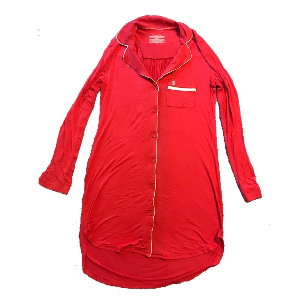 Red Victoria’s Secret Night Shirt